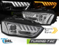 Preview: Upgrade Design LED Tagfahrlicht Scheinwerfer für Audi A4 B8 Lim./Avant 12-15 chrom dynamisch
